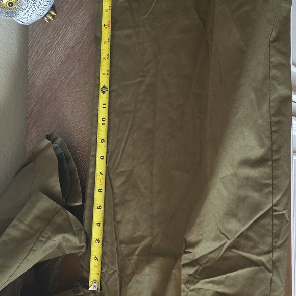 Andrea Iyamah Khaki Jumpsuit with Balloon Sleeves - Picture 5 of 7